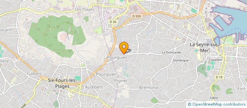 localisation de l'entreprise SCI JULIEN à LA SEYNE-SUR-MER