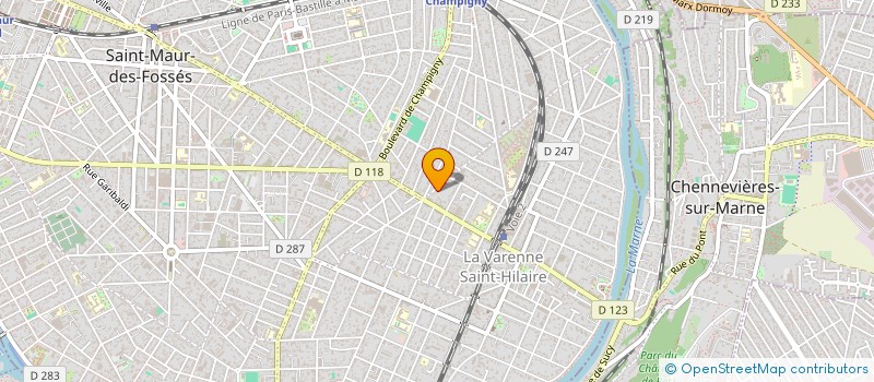 localisation de l'entreprise SCI JULIEN à SAINT-MAUR-DES-FOSSES