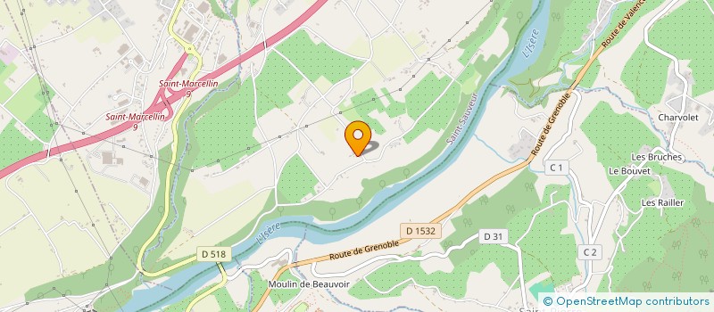 localisation de l'entreprise SCI JULIEN BELLE à SAINT-SAUVEUR