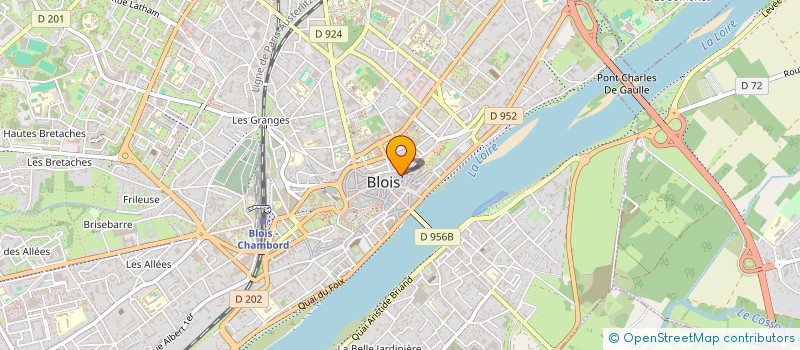 localisation de l'entreprise SCI JULIEN COUDRAY  BLOIS