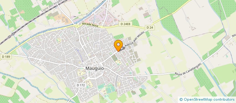 localisation de l'entreprise SCI JULIEN ET LISA  MAUGUIO