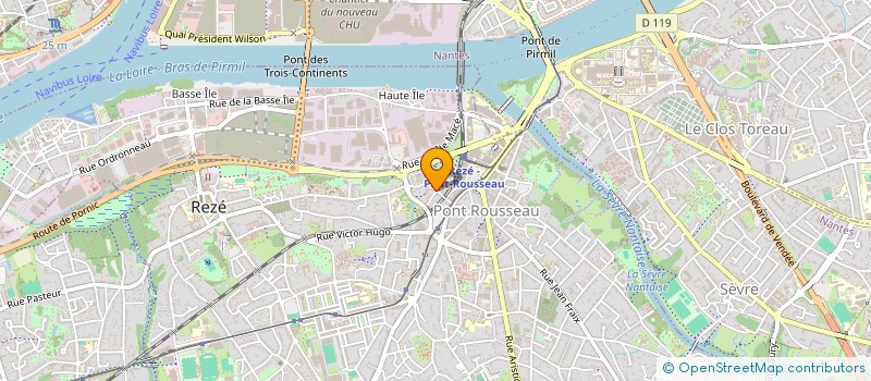 localisation de l'entreprise SCI JULIEN MARCHAIS  REZE