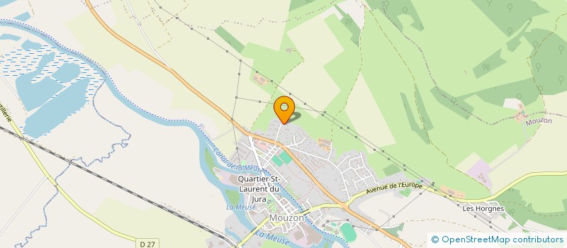 localisation de l'entreprise SCI JULIEN PAUL HENRY VIGNOL DE MOUZON  MOUZON