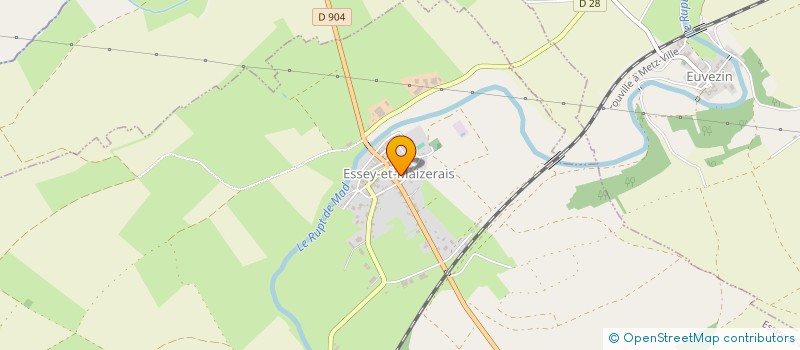 localisation de l'entreprise SCI JULIEN PREVOT  ESSEY-ET-MAIZERAIS