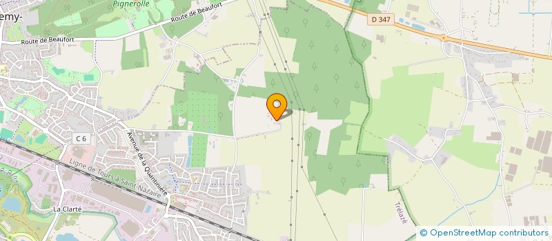 localisation de l'entreprise SCI JULIENNE  TRELAZE