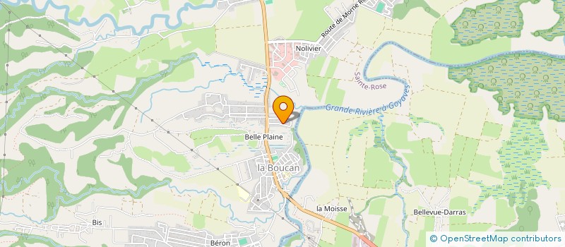 localisation de l'entreprise SCI JULIENNE DEME  SAINTE-ROSE