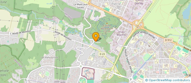 localisation de l'entreprise SCI JULIENNE IV  ELANCOURT