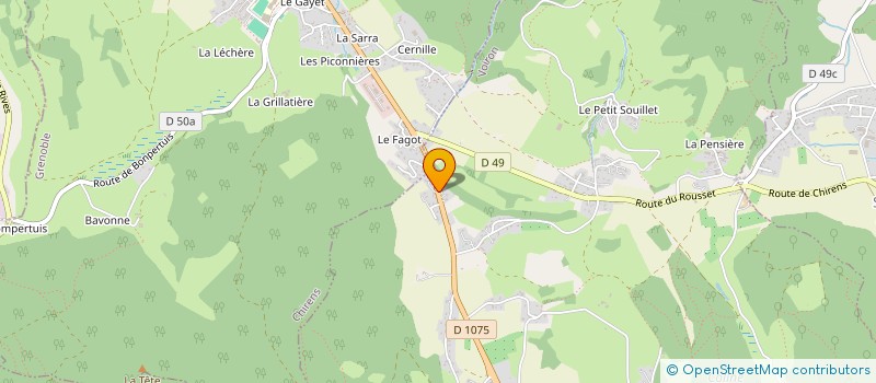 localisation de l'entreprise SCI JULIETTE à VOIRON