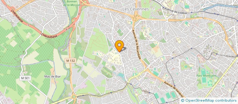 localisation de l'entreprise SCI JULIETTE à MONTPELLIER