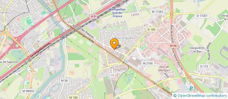 localisation de l'entreprise SCI JULIETTE à LATTES