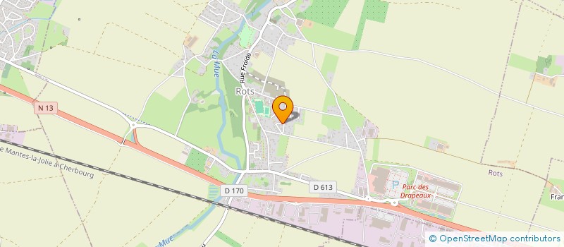 localisation de l'entreprise SCI JULIETTE  TOURNEVILLE-SUR-MER