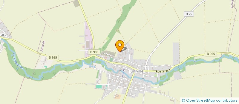 localisation de l'entreprise SCI JULIETTE  JUNIVILLE