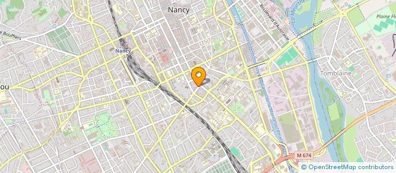 localisation de l'entreprise SCI JULIETTE  NANCY