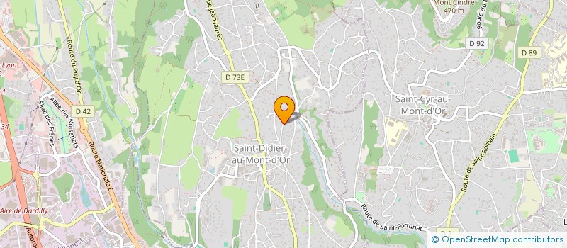 localisation de l'entreprise SCI JULIETTE  SAINT-DIDIER-AU-MONT-D'OR