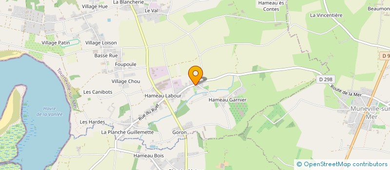 localisation de l'entreprise SCI JULINE  TOURNEVILLE-SUR-MER