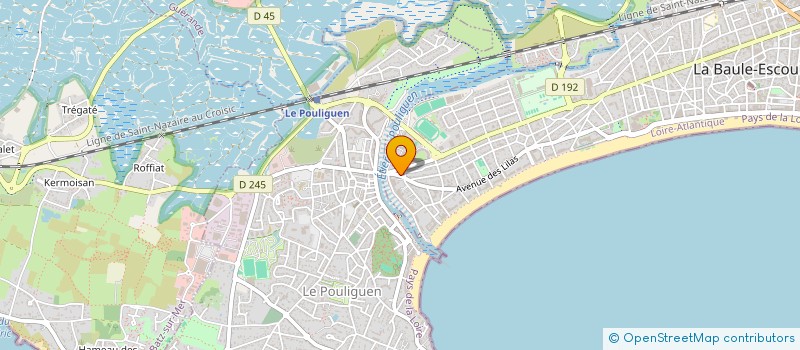 localisation de l'entreprise SCI JULIPAO  LA BAULE-ESCOUBLAC