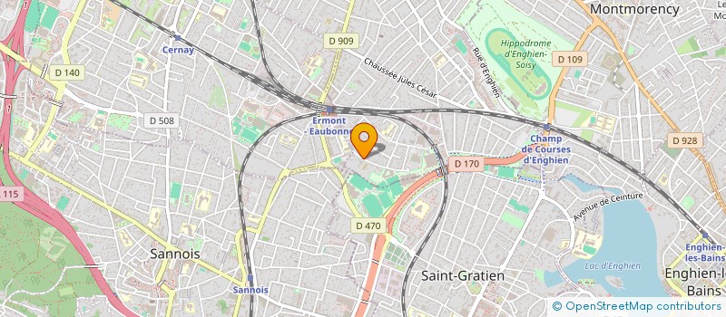 localisation de l'entreprise SCI JULIRO à EAUBONNE