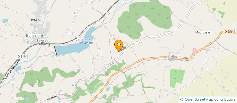 localisation de l'entreprise SCI JULISA  HAUTEFAGE-LA-TOUR