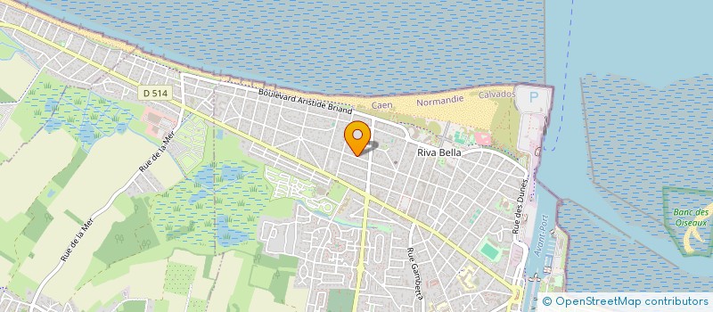 localisation de l'entreprise SCI JULISATIS  OUISTREHAM