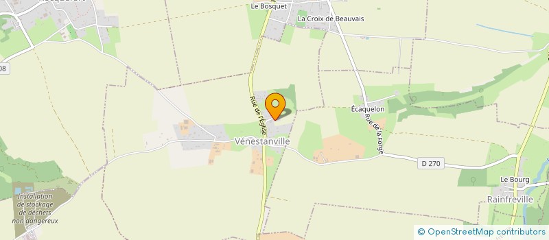 localisation de l'entreprise SCI JULISETA  VENESTANVILLE