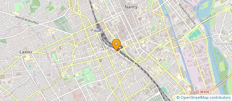 localisation de l'entreprise SCI JULIUS  NANCY