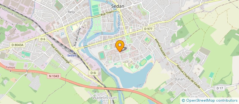 localisation de l'entreprise SCI JULIX à BALAN