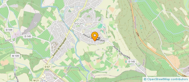 localisation de l'entreprise SCI JULLIAN  TEYRAN