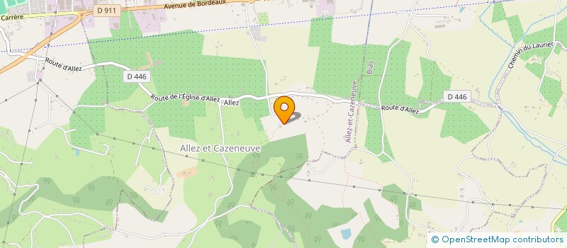 localisation de l'entreprise SCI JULLIARD  ALLEZ-ET-CAZENEUVE