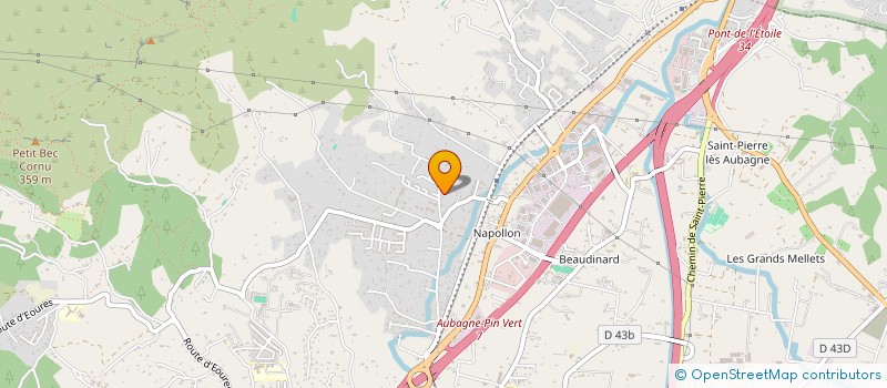 localisation de l'entreprise SCI JULLIEN à AUBAGNE