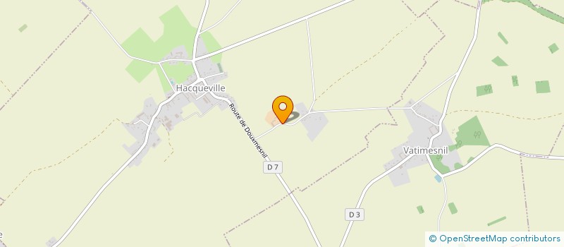 localisation de l'entreprise SCI JULLIEN DOUXMESNIL  HACQUEVILLE