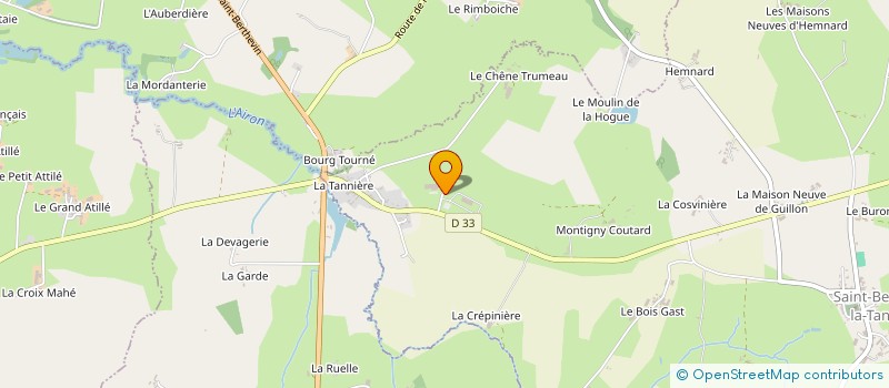 localisation de l'entreprise SCI JULMARIMOR  LARCHAMP