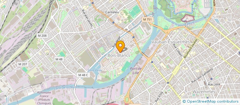 localisation de l'entreprise SCI JULMER à LILLE