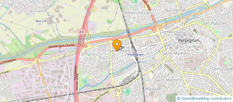 localisation de l'entreprise SCI JULO à PERPIGNAN