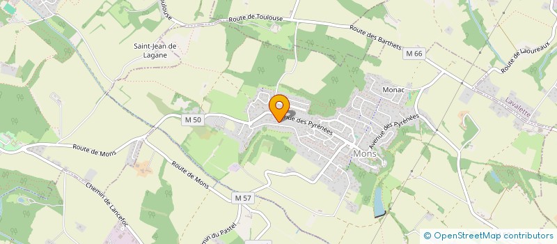 localisation de l'entreprise SCI JULOCORP  MONS