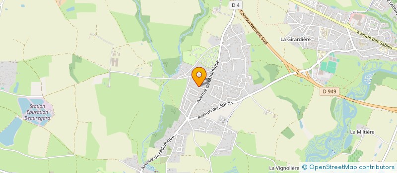 localisation de l'entreprise SCI JULOPHE  TALMONT-SAINT-HILAIRE