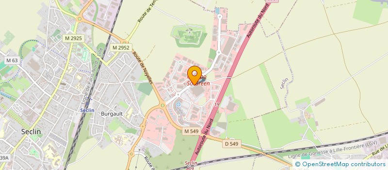 localisation de l'entreprise SCI JULOU  SECLIN