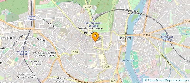 localisation de l'entreprise SCI JULOULAU  SAINT-GERMAIN-EN-LAYE