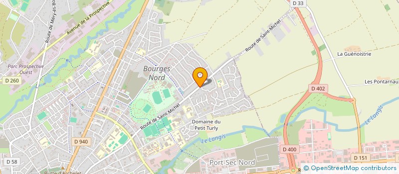 localisation de l'entreprise SCI JULOUMATH  BOURGES