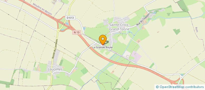 localisation de l'entreprise SCI JULPO  LOUCELLES