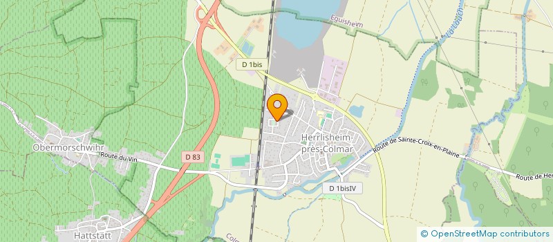 localisation de l'entreprise SCI JULRO  HERRLISHEIM-PRES-COLMAR