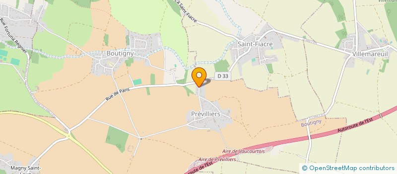 localisation de l'entreprise SCI JULUCLAL  BOUTIGNY