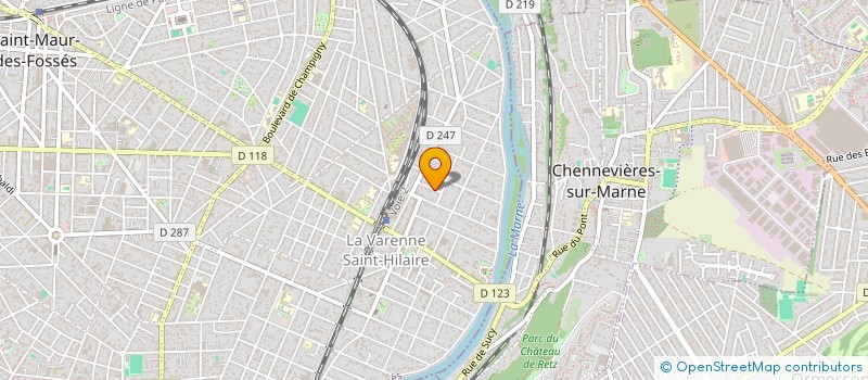 localisation de l'entreprise SCI JULULA 1 à SAINT-MAUR-DES-FOSSES