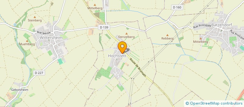 localisation de l'entreprise SCI JULUS  DONNENHEIM