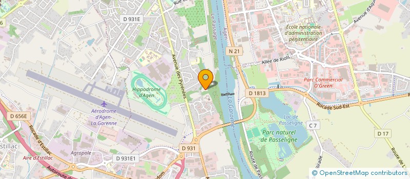 localisation de l'entreprise SCI JULVIN L&G  LE PASSAGE