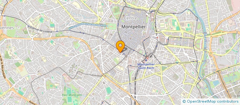 localisation de l'entreprise SCI JULY  MONTPELLIER