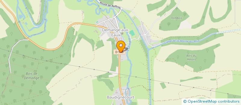 localisation de l'entreprise SCI JULY à DEMANGE-BAUDIGNECOURT