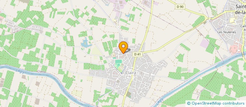 localisation de l'entreprise SCI JULYAN  CLAIRA