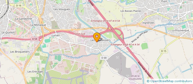 localisation de l'entreprise SCI JUMA  SALON-DE-PROVENCE