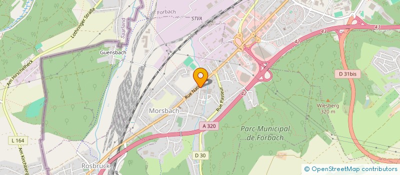 localisation de l'entreprise SCI JUMA  FOLKLING