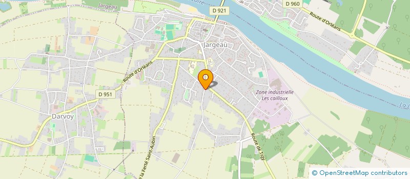 localisation de l'entreprise SCI JUMA à JARGEAU